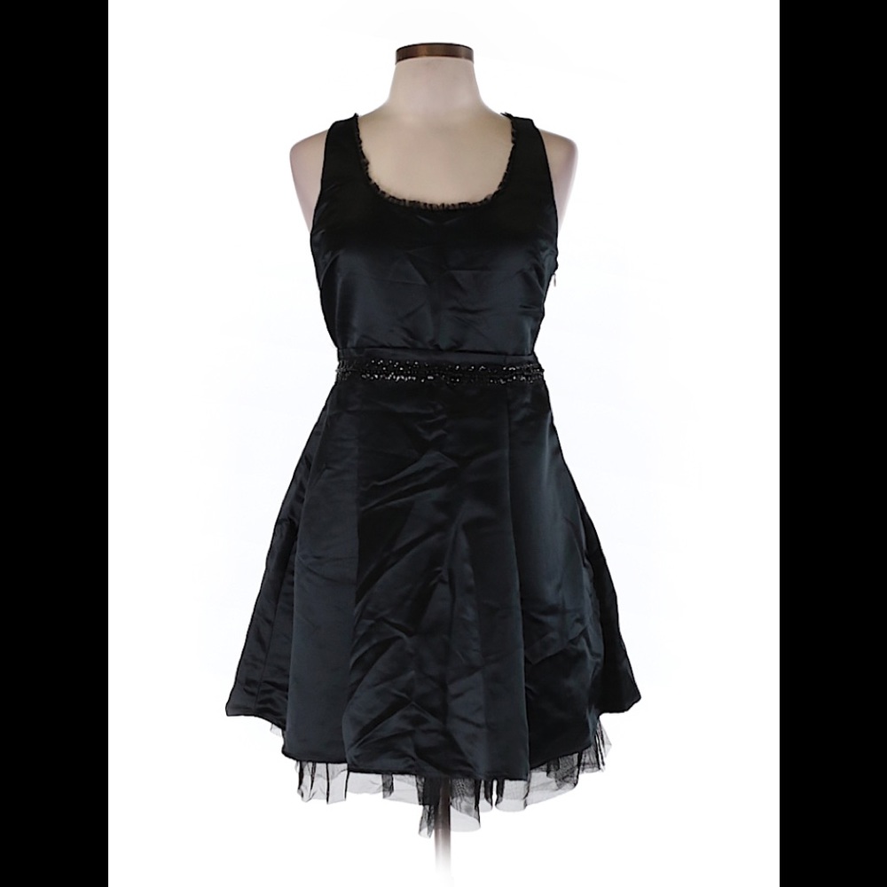 Princess Vera Wang Black Party Dress